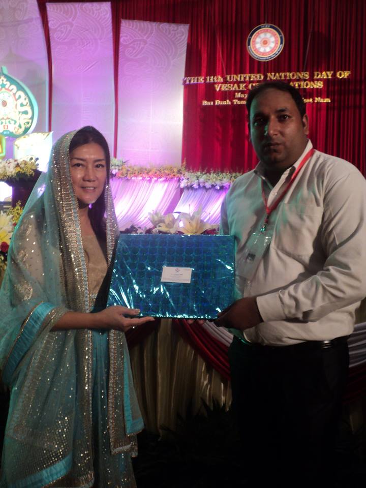 Director SSBS with  Her Royal Highness Princess of Thailand